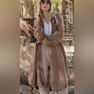 POL Chocolate Mousse Maxi Shacket